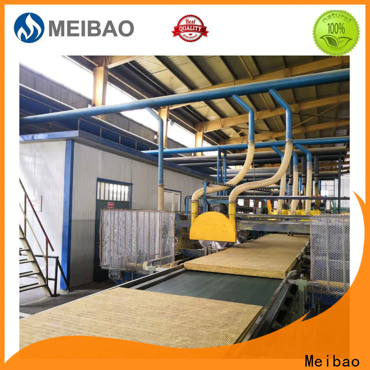 Meibao high-quality rockwool sandwich panel production line factory direct supply for rock wool