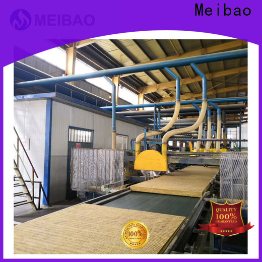 Meibao top rockwool sandwich panel production line factory direct supply for rock wool