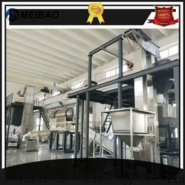 Meibao efficient laundry detergent powder production line factory for daily chemical