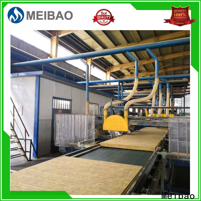 Meibao top rock wool production line factory direct supply for rock wool