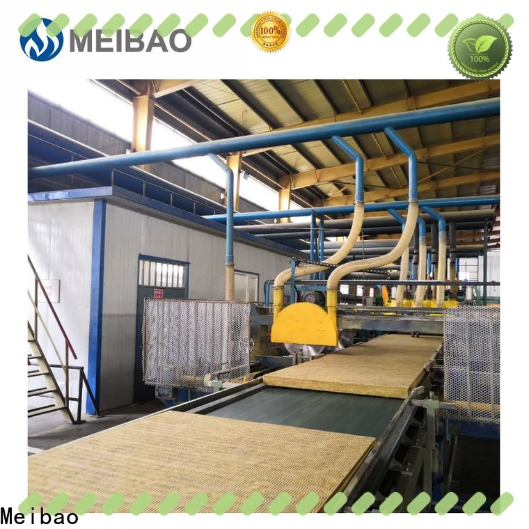 Meibao rockwool sandwich panel production line manufacturer for rock wool