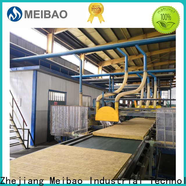 Meibao wholesale rockwool sandwich panel production line factory direct supply for rock wool
