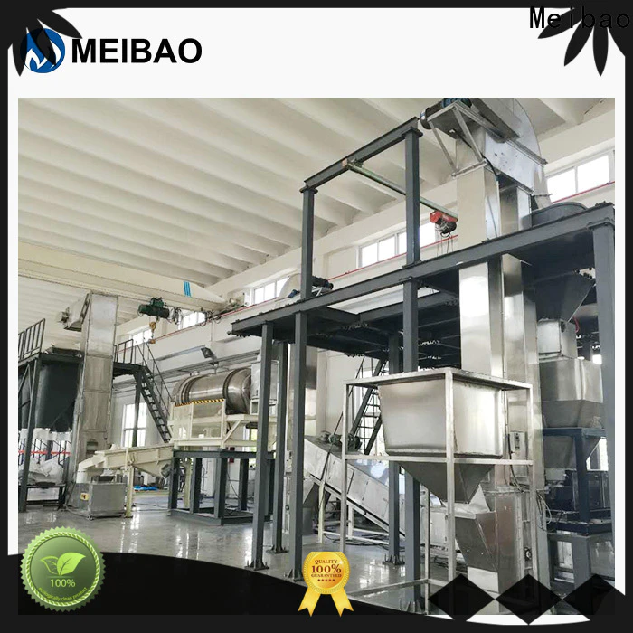 Meibao detergent powder production line manufacturer for daily chemical