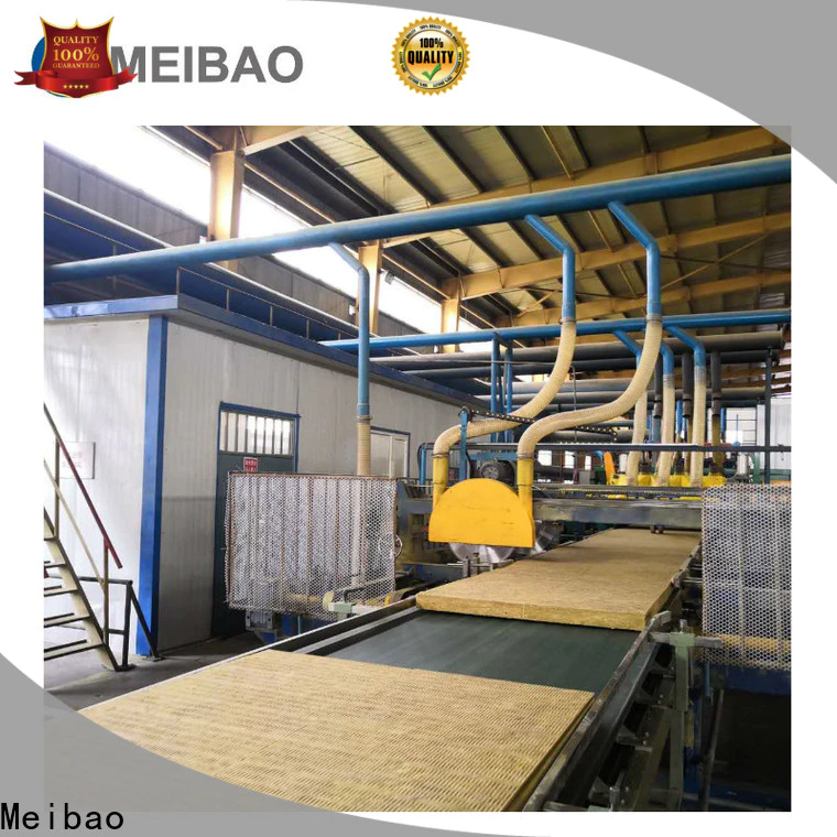 Meibao rockwool sandwich panel production line manufacturer for rock wool