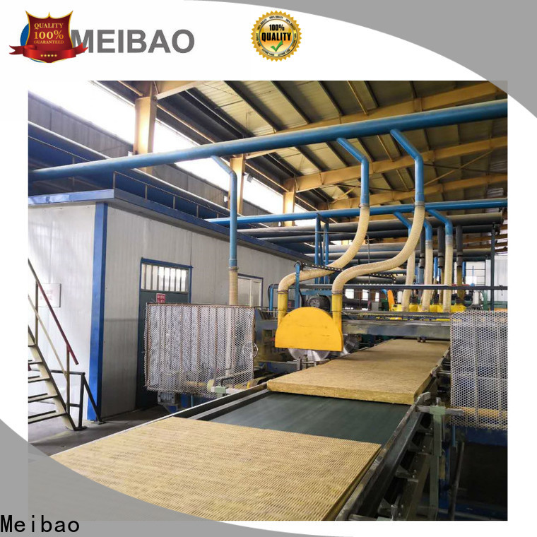 Meibao rockwool sandwich panel production line factory direct supply for rock wool