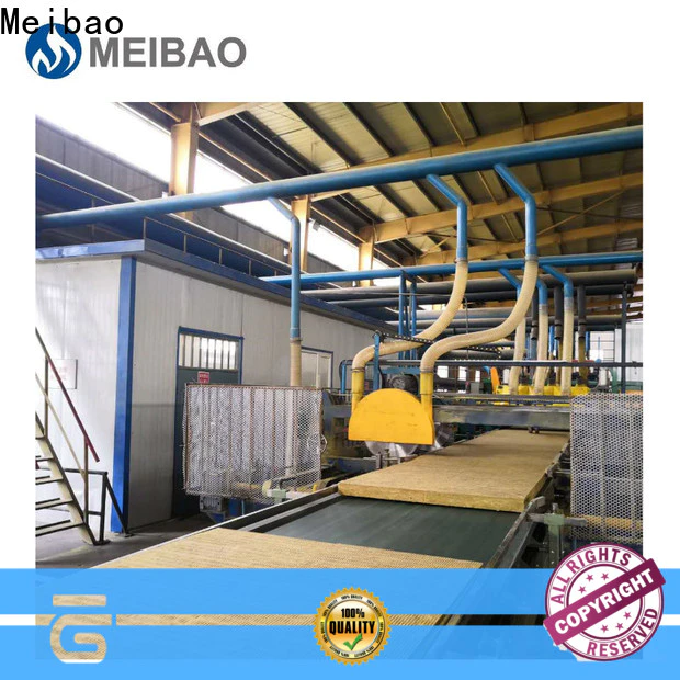 Meibao best rockwool sandwich panel production line supplier for rock wool