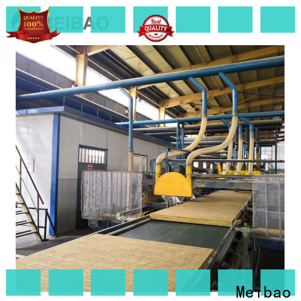 Meibao energy saving rock wool production line manufacturer for rock wool
