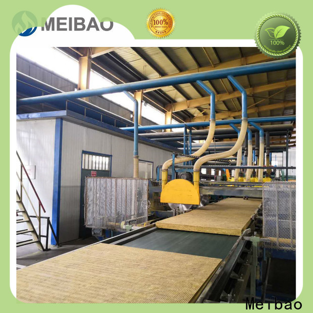 Meibao rockwool sandwich panel production line factory direct supply for rock wool