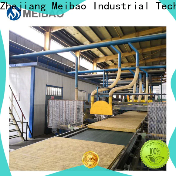Meibao rock wool production line manufacturer for rock wool