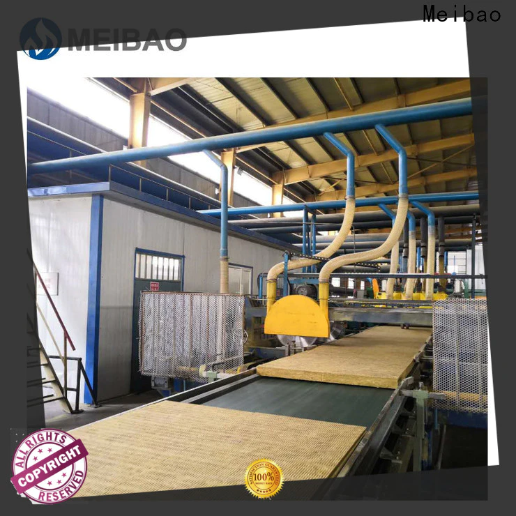 Meibao wholesale rockwool sandwich panel production line factory direct supply for rock wool