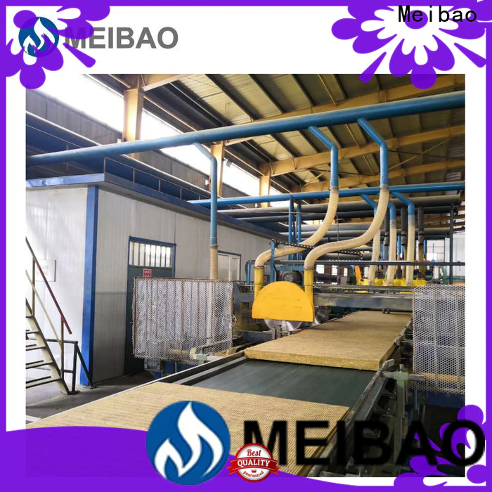 Meibao rock wool production line manufacturer for rock wool