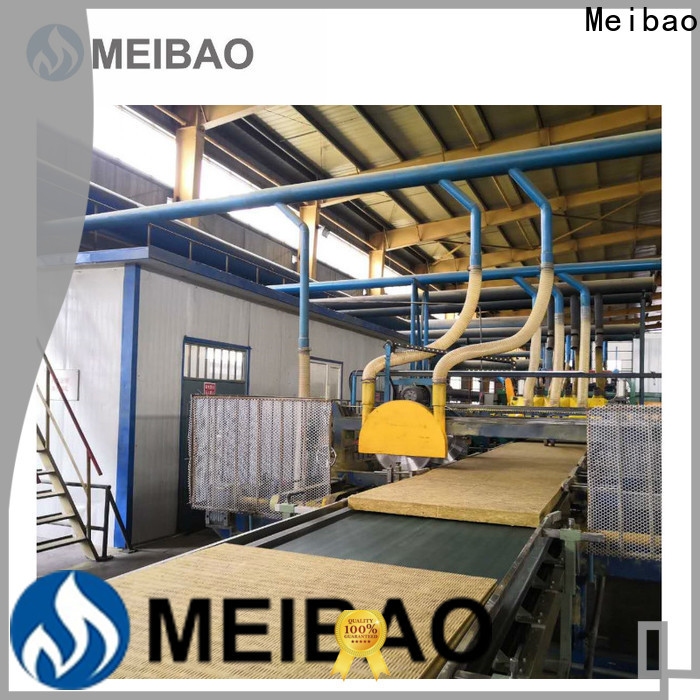 Meibao rockwool sandwich panel production line supplier for rock wool