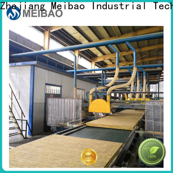 Meibao wholesale rockwool sandwich panel production line supplier for rock wool