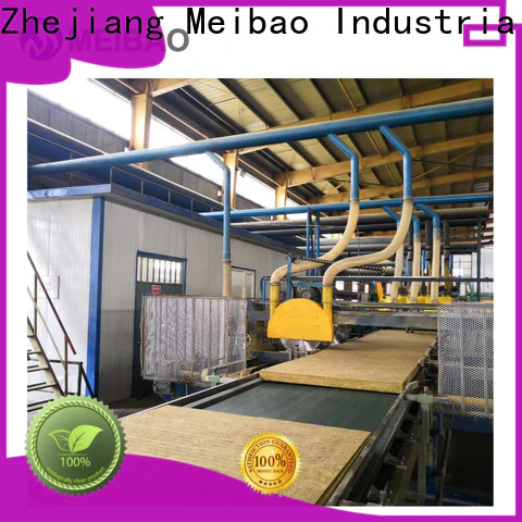 Meibao rock wool production line supplier for rock wool