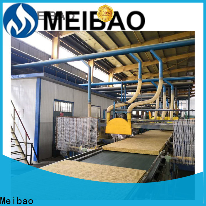 Meibao rockwool sandwich panel production line factory direct supply for rock wool