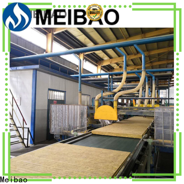 Meibao rockwool sandwich panel production line manufacturer for rock wool