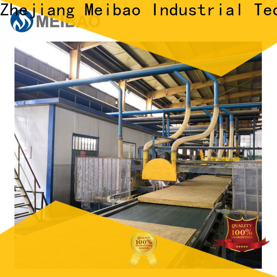 Meibao energy saving rock wool production line factory direct supply for rock wool