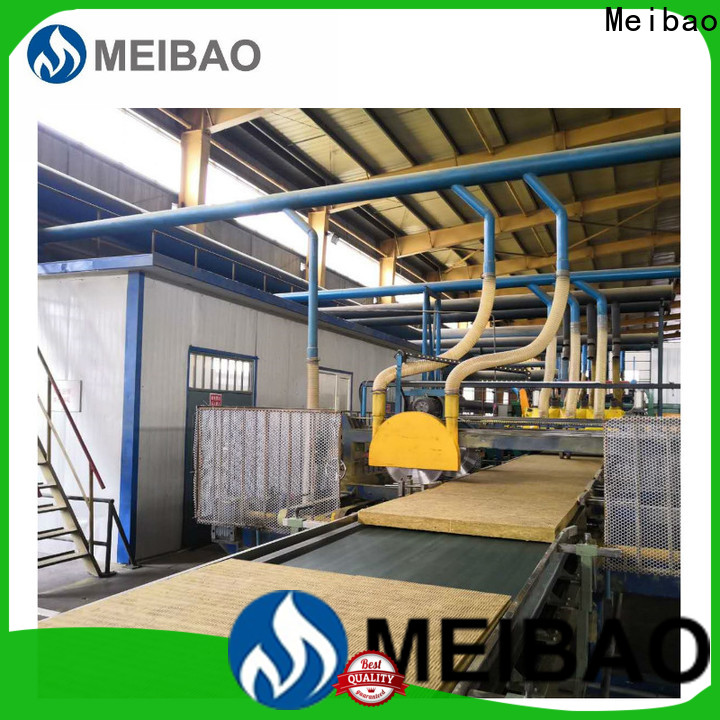 Meibao top rock wool production line supplier for rock wool