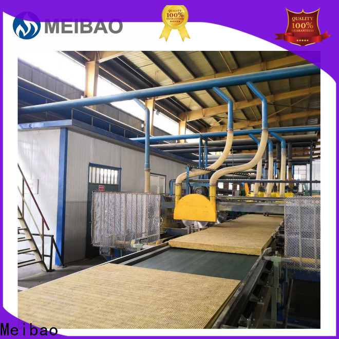 Meibao rock wool production line supplier for rock wool