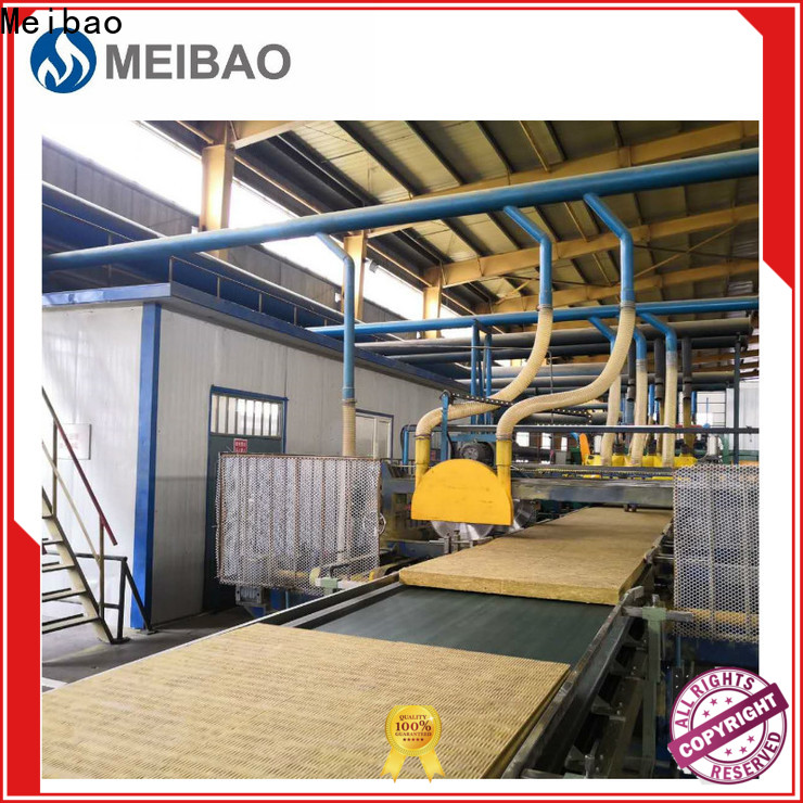 Meibao rockwool sandwich panel production line factory direct supply for rock wool