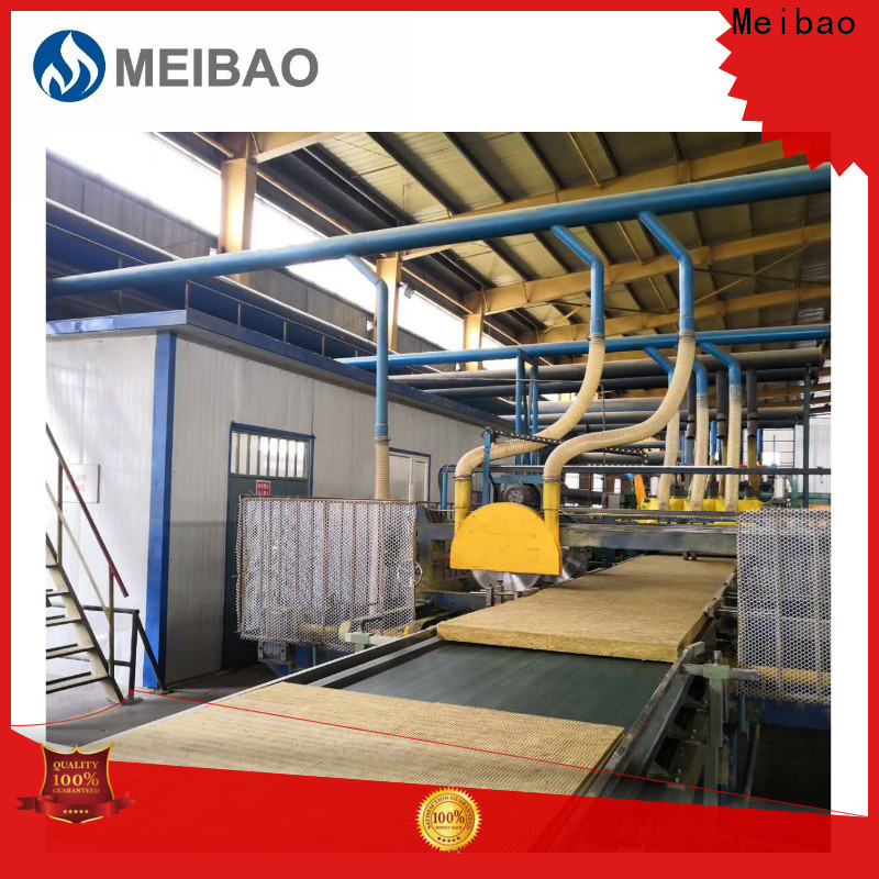 Meibao rock wool production line factory direct supply for rock wool