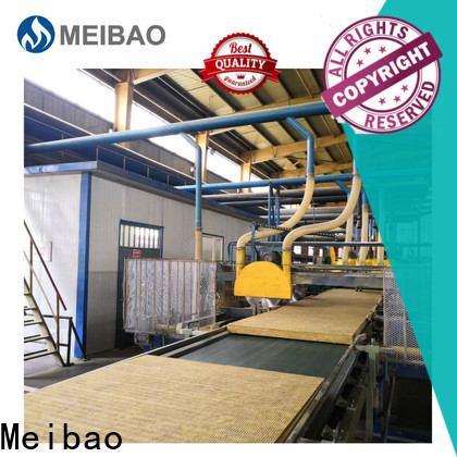 Meibao high-quality rockwool sandwich panel production line supplier for rock wool