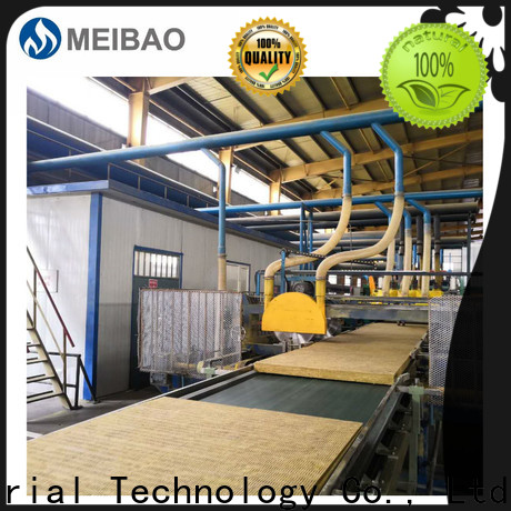 Meibao wholesale rockwool sandwich panel production line supplier for rock wool