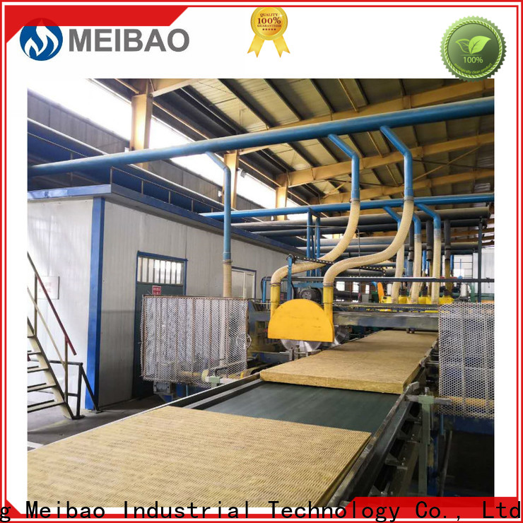 Meibao rockwool sandwich panel production line supplier for rock wool