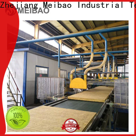 Meibao rock wool production line factory direct supply for rock wool