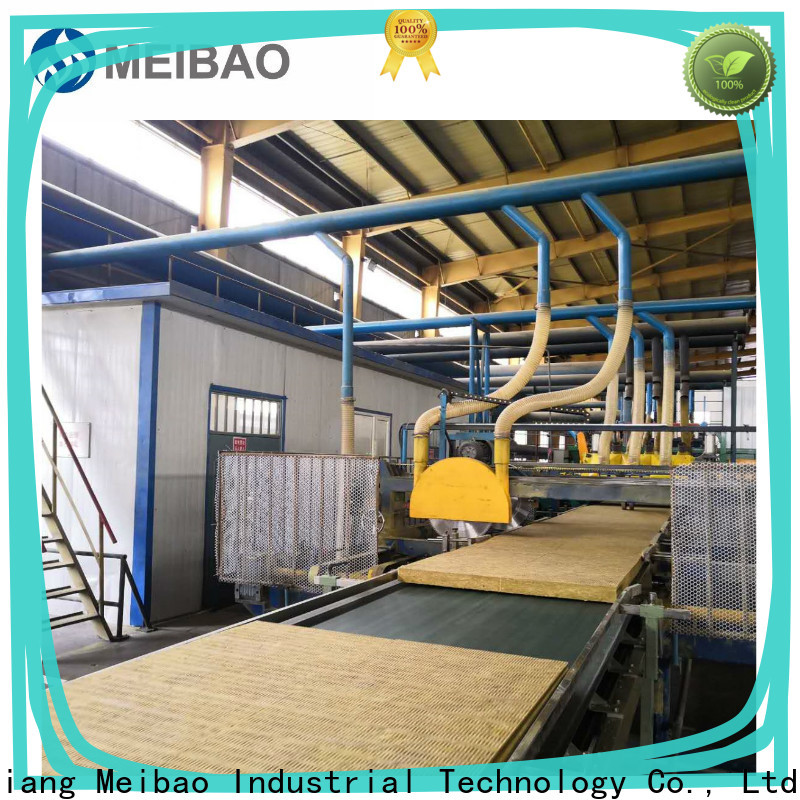 Meibao best rock wool production line factory direct supply for rock wool