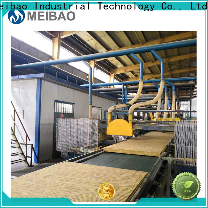 Meibao rock wool production line factory direct supply for rock wool