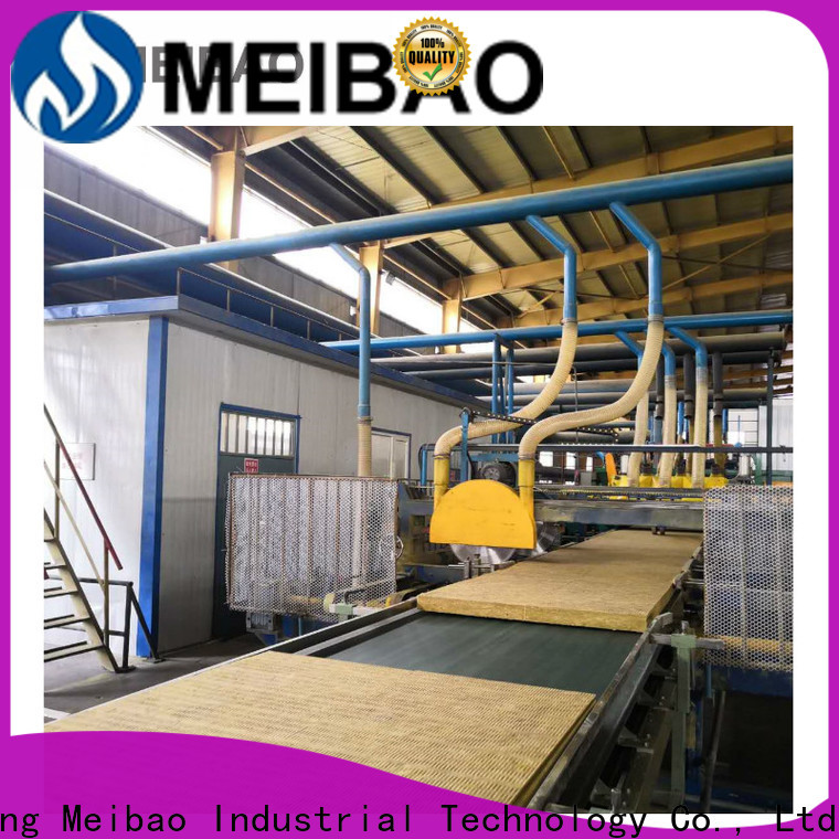 Meibao best rockwool sandwich panel production line supplier for rock wool